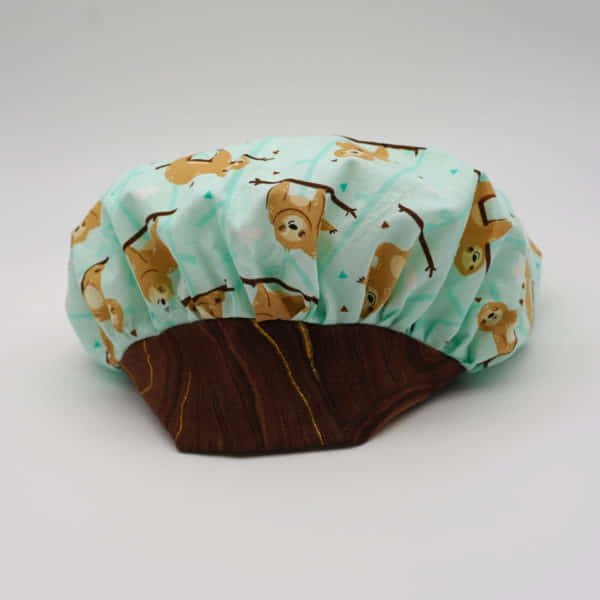Sloth Character - Bouffant Scrub Cap