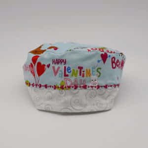 Valentines Hero Animal - Two-Tone Scrub Cap (Pattern B)